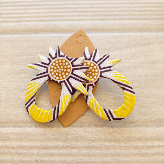 Boucles d'oreilles puces